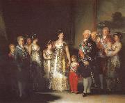 Francisco Goya Charles IV with his family Spain oil painting artist